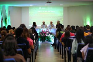 Aula magna do PPGMT marca início do ano letivo
